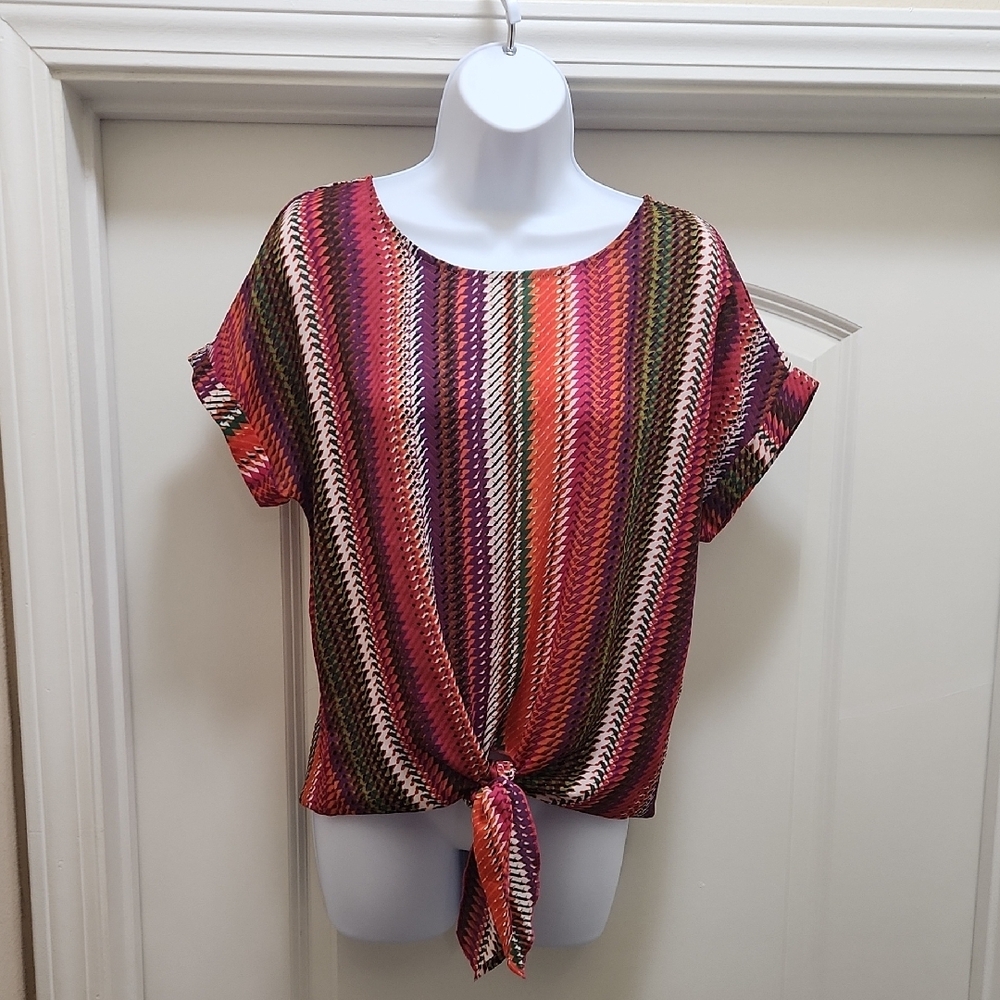 Striped Multicolor Women's Top
